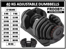 40kg Adjustable Dumbbell 5kg