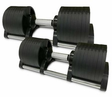 Pair Of Adjustable Dumbbells