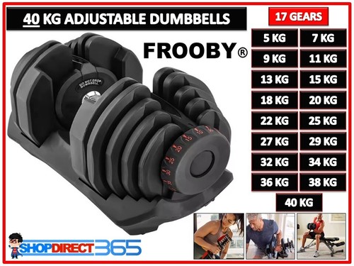 40kg adjustable dumbbell 5kg - 40kg,