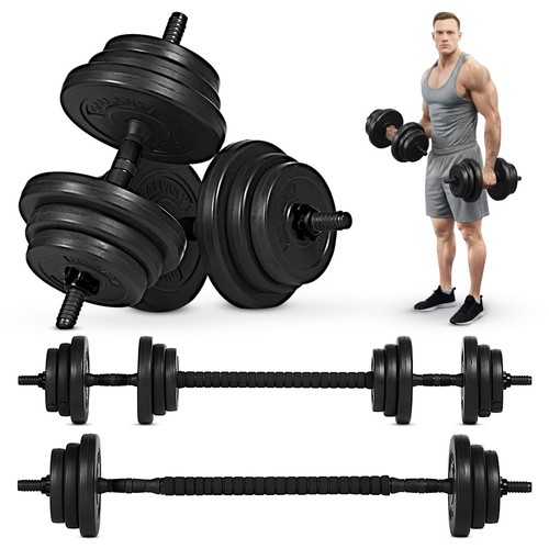 Adjustable dumbbells set - adjustable,