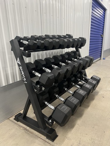 Hex dumbbell 5kg 40kg set - hex, 2.5kg-40kg