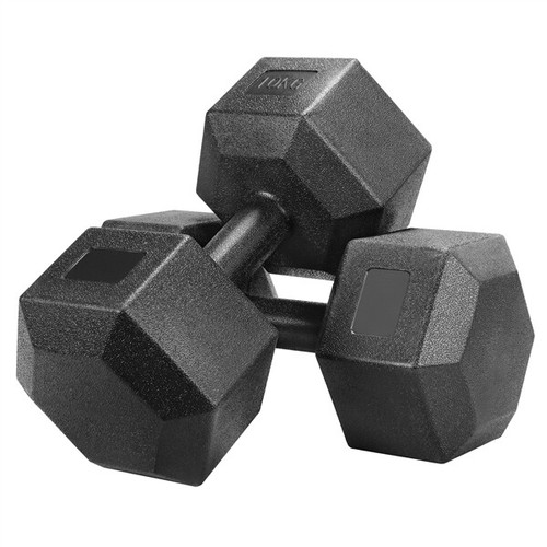 Dumbbells set 2x10 heavy - set,