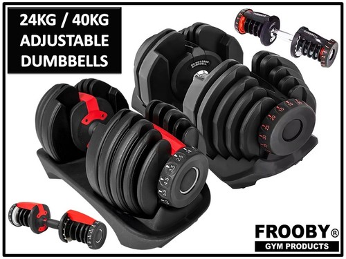 Adjustable dumbbell 24kg 40kg - dumbbell,