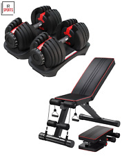 Adjustable Dumbbells 40kg Set