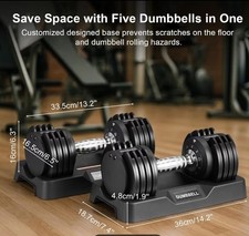 adjustable dumbells