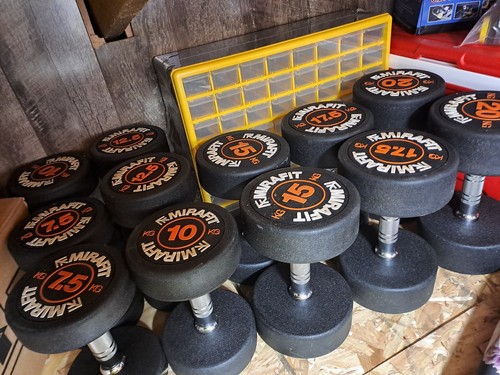 Mirafit dumbbells 20kg - 7,5-,